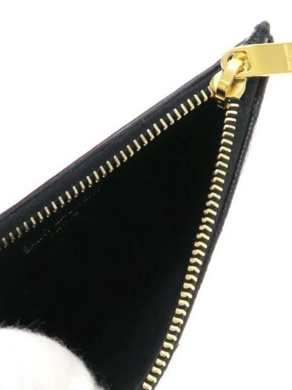 Saint Laurent Paris Monogram Fragment Zip Card Case - Picture 3 of 9